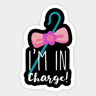 Bo Peep I'm In Charge! Sticker